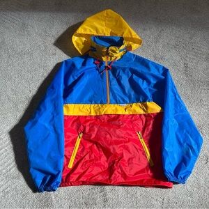 Vintage K-Way Colorblock Windbreaker Jacket